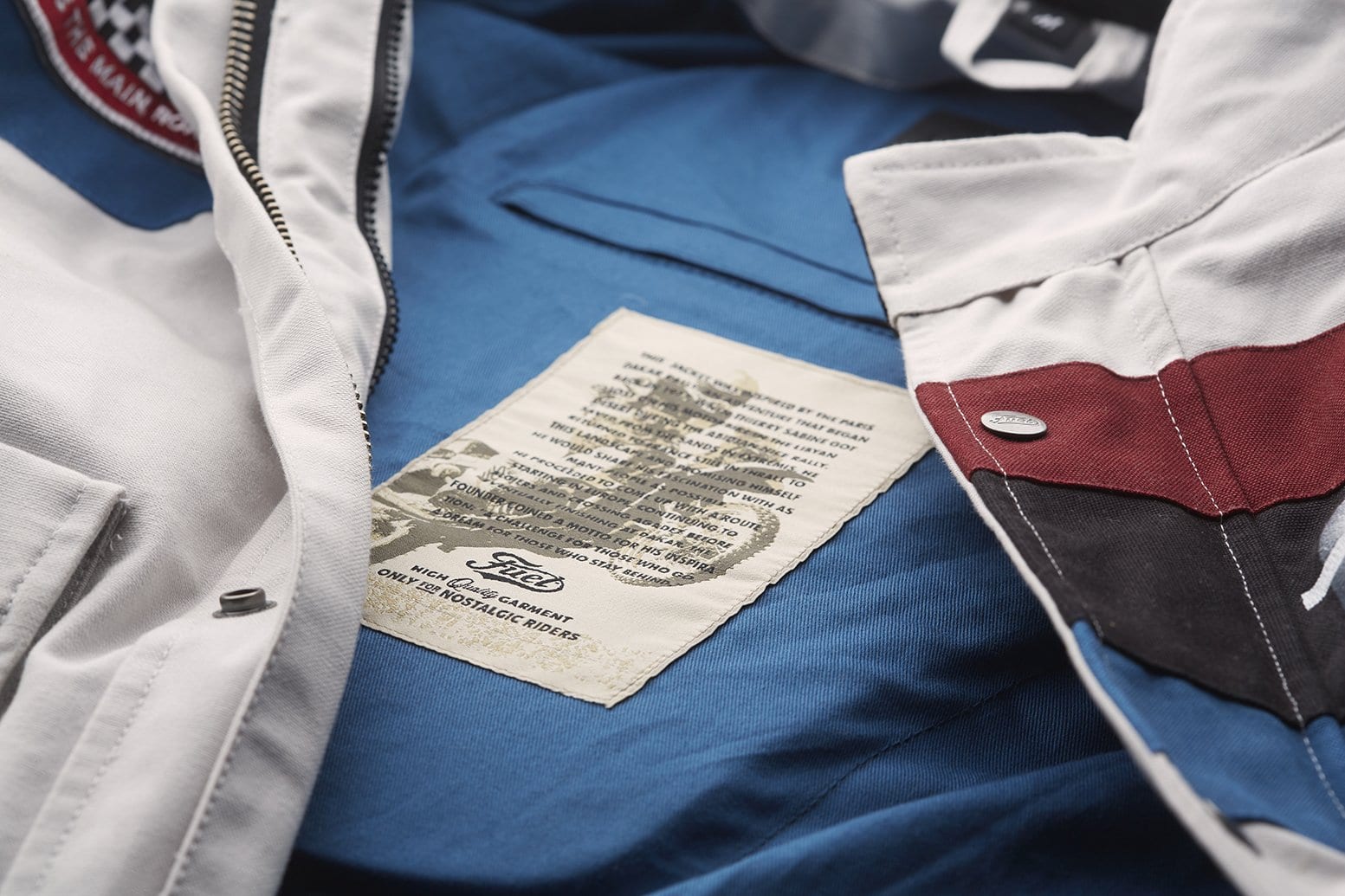 FUEL Rally Raid Jacket White - Large - Bild 9
