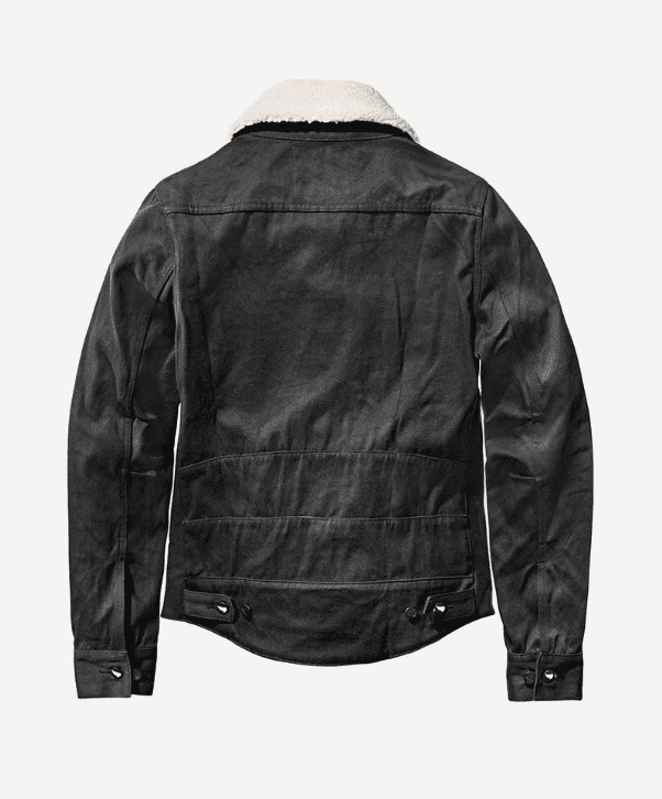 SA1NT Unbreakable Denim Shearling Collar Jacket - ExtraLarge - Bild 2