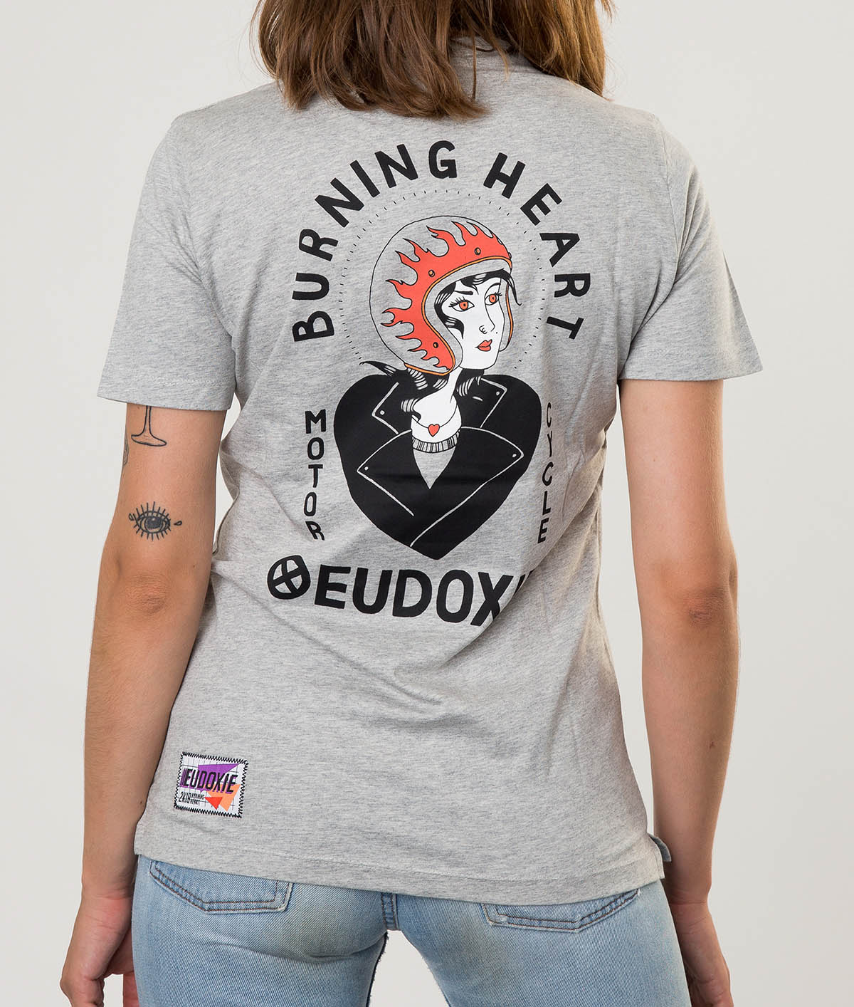 Eudoxie Marie Loose Grey T-Shirt - ExtraLarge - Bild 1