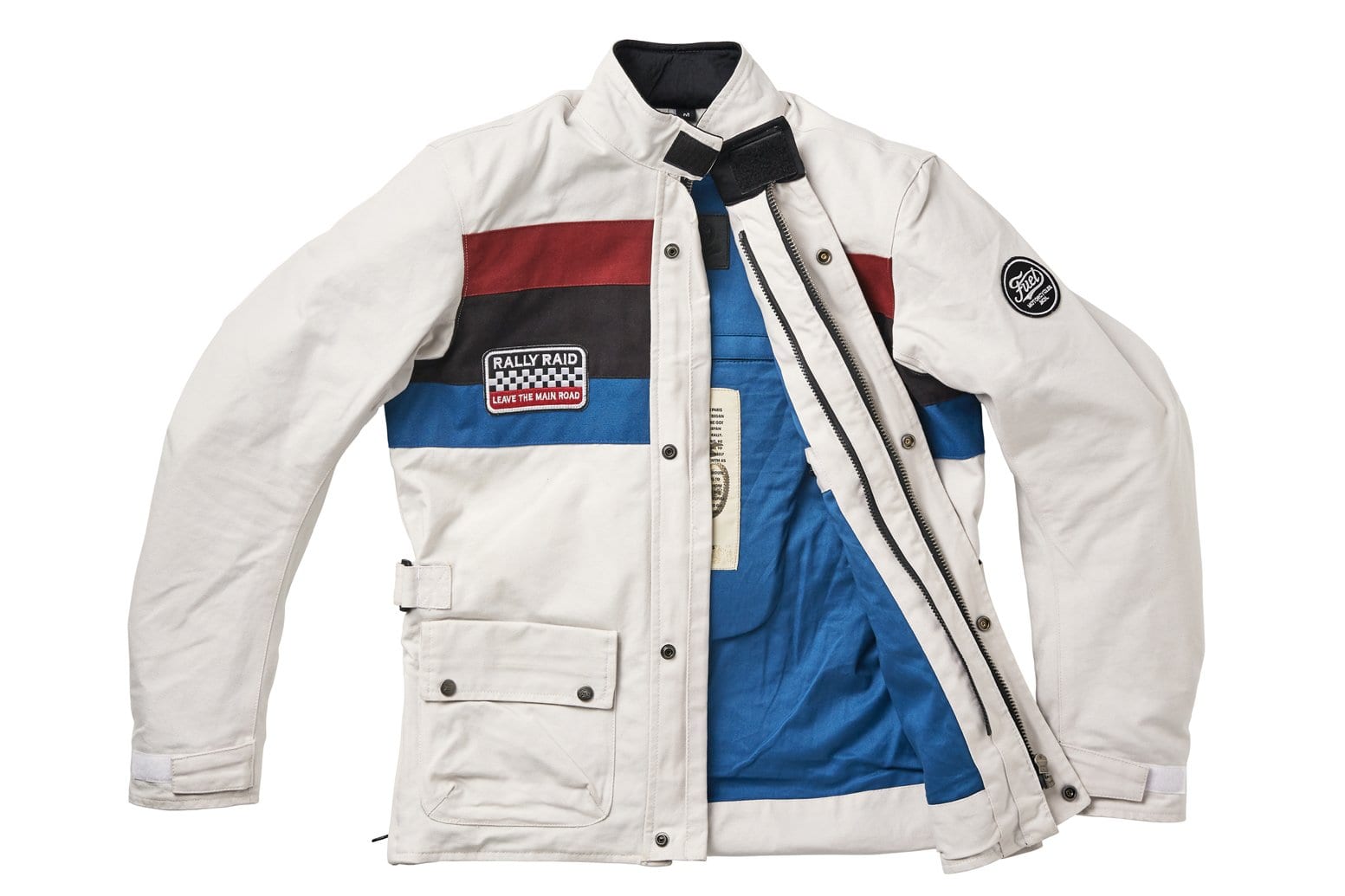 FUEL Rally Raid Jacket White - Large - Bild 3