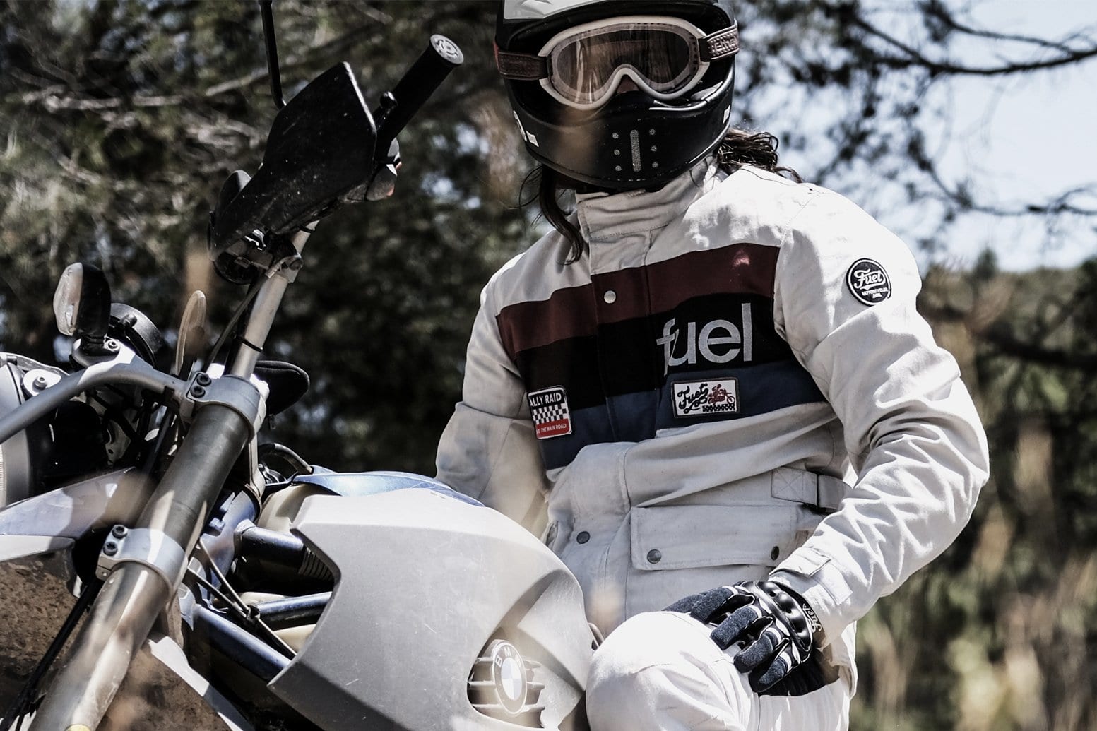 FUEL Rally Raid Jacket White - Medium - Bild 11