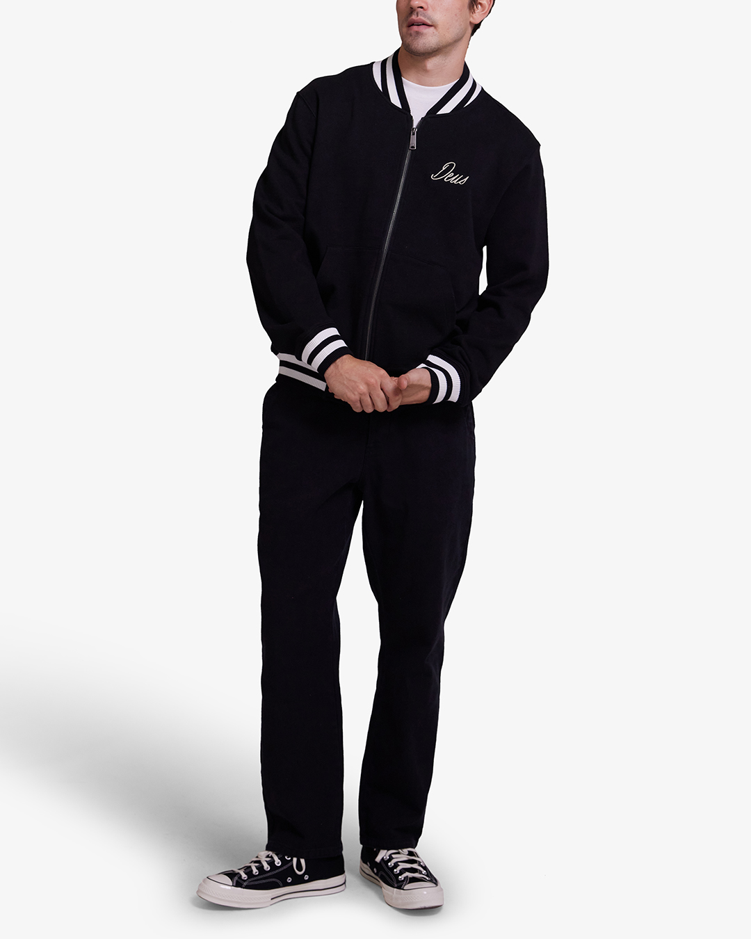 DMP248385.Patron Fleece Bomber.Black.1.jpg