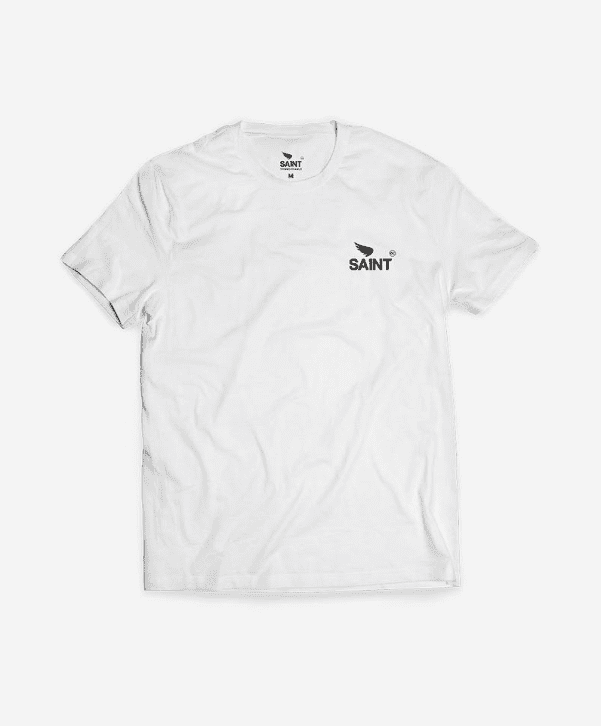 SA1NT Basic Tee - White - ExtraLarge - Bild 1