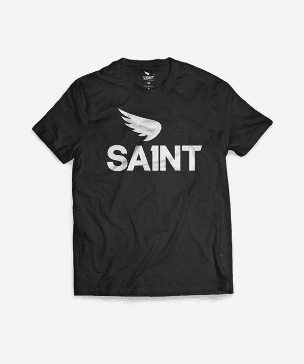 SA1NT No. 1 Tee - Black - Small - Bild 1