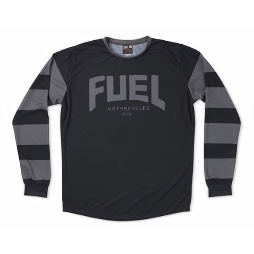 FUEL "Grey Stripes" Enduro Jersey - Small - Bild 1